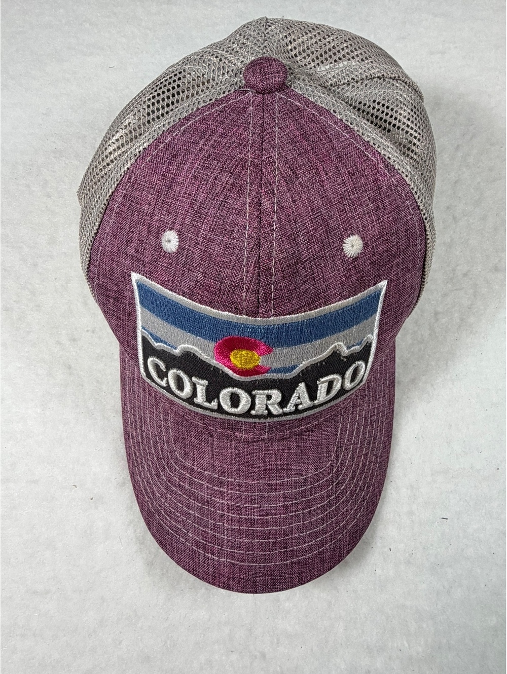 Colorado Patch Trucker Cap with Mesh Back